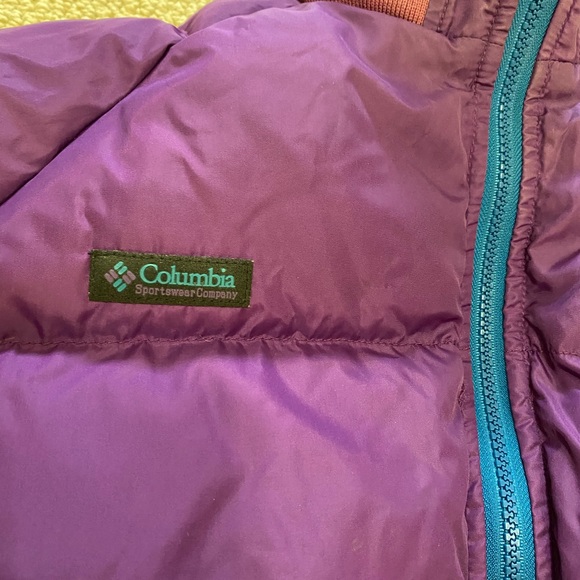 Columbia Vintage Reversible Puffer Jacket. Women’s Large - Picture 5 of 7